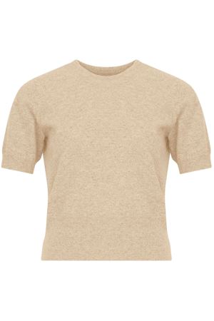 Maglione in lana vergine beige MAISON MARGIELA | S51HL0018M13090109M